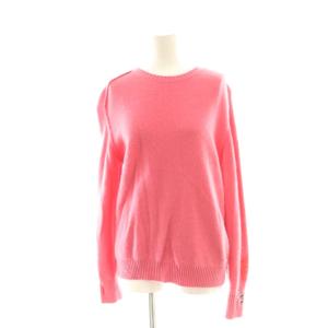 ユニクロ 24AW カシミヤクルーネックセーター XL ピンク 長袖 /AG OS