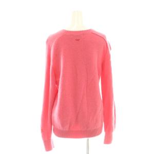 ANYA HINDMARCH ユニクロ 24AW カシミヤクルーネックセーター XL ピンク 長袖 /AG OS