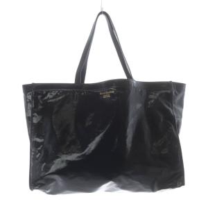 オイルクロストートバッグ ブラック FN-UX-BAGS000066