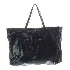 Acne Studios オイルクロストートバッグ ブラック FN-UX-BAGS000066