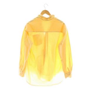 MUSE de Deuxieme Classe COTTON WASH シャツ ブラウス スキッパー F イエロー /CX OS