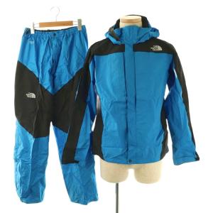 セットアップ RAINTEX Plasma ゴアテックス ジャケット パンツ M ブルー ブラック NP10911