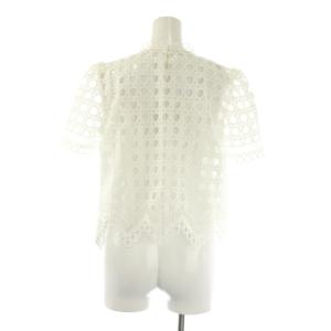 CELFORD サーキュラーレース ブラウス マーメイドスカート セットアップ 上下 半袖 プルオーバー ロング 36