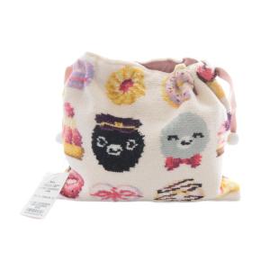 FEILER ラブラリーバイ トーキョースイカドルチェ 巾着袋 ピンク /SR SH