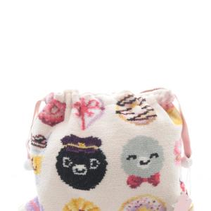 FEILER ラブラリーバイ トーキョースイカドルチェ 巾着袋 ピンク /SR SH