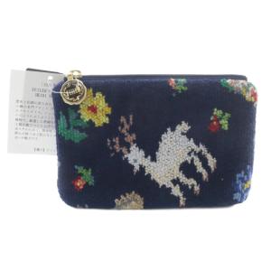 遊 中川 HEIDI SHIKA ポーチ 紺 ネイビー /SR SH