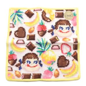 ラブラリーバイ ペコア・ラ・モード ハンカチ 黄色 イエロー /SR SH