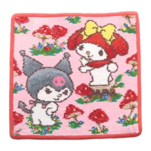 サンリオ マイメロディ クロミ ハンカチ ピンク 赤 レッド /SR SH