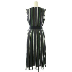 Grace Class シアーストライプJQワンピース ロング ノースリーブ 38 マルチカラー /DF OS