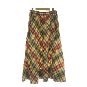 Polo by Ralph Lauren チェック フレアスカート ロング 4 マルチカラー /DF OS