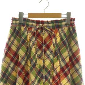 Polo by Ralph Lauren チェック フレアスカート ロング 4 マルチカラー /DF OS