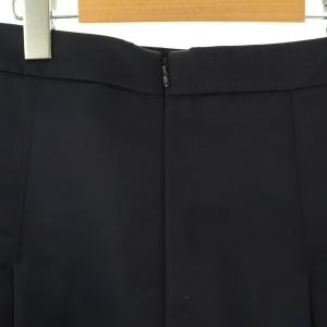 MAX&CO. タック ロングスカート フレアスカート 44 ネイビー /DF OS