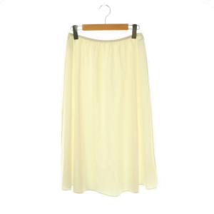 theory luxe 25SS PILIL REFINED PLEATS プリーツスカート ロング フレア 38 アイボリー