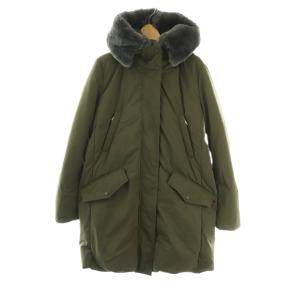 SLOBEIENA別注 COCOON ダウンコート M カーキ チャコールグレー