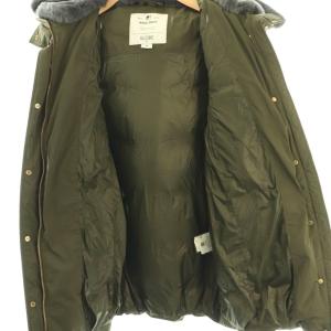 WOOLRICH SLOBEIENA別注 COCOON ダウンコート M カーキ チャコールグレー
