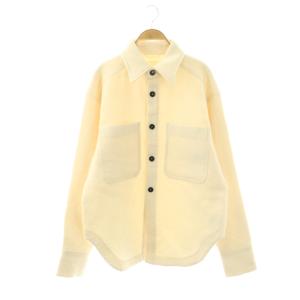 Heavy Wool Jacket ジャケット ステンカラー ウール 36 アイボリー /DO OS