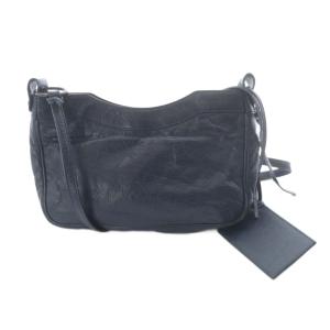 BALENCIAGA ザヒップショルダーバッグ ネイビー 242803
