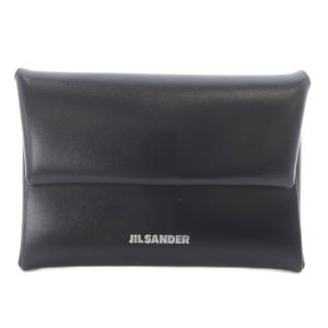 レザーコインケース レザー ロゴ 黒 ブラック /SR SH