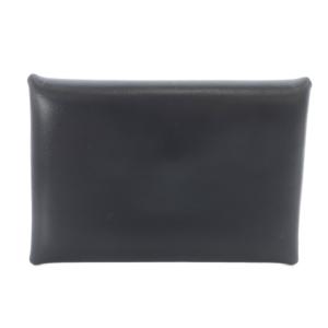 JIL SANDER レザーコインケース レザー ロゴ 黒 ブラック /SR SH