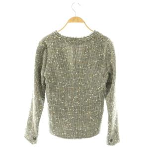 ISABEL MARANT ETOILE ツイード ジャケット ノーカラー 34 グレー /HK OS