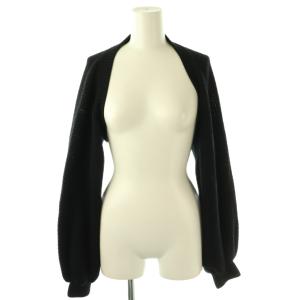 しっとりウールマーガレットPineapplePrincess2ボレロ 長袖 ブラック 07072 /DO