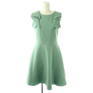Doubel Twisted Bow Dress ワンピース 38 ミントグリーン