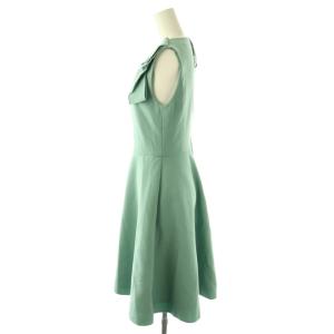 FOXEY Doubel Twisted Bow Dress ワンピース 38 ミントグリーン