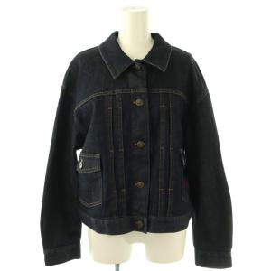 デニムジャケット ジージャン Gジャン 40 ダークネイビー /DF OS
