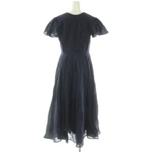 MARIHA マドモアゼルのドレス ワンピース ロング 36 ネイビー /DF OS