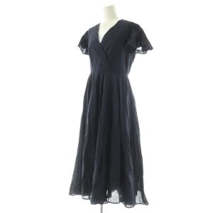 MARIHA マドモアゼルのドレス ワンピース ロング 36 ネイビー /DF OS