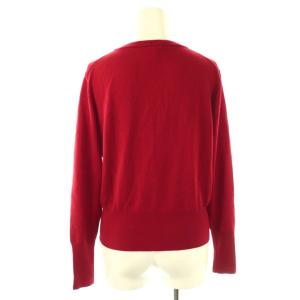 Vivienne Westwood RED LABEL オーブ刺繍 カーディガン ニット 2 レッド /ES OS