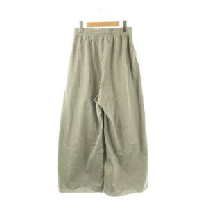 Plage 24SS SWEAT WIDE TUCK ワイドパンツ スウェット 36 杢グレー /ES OS