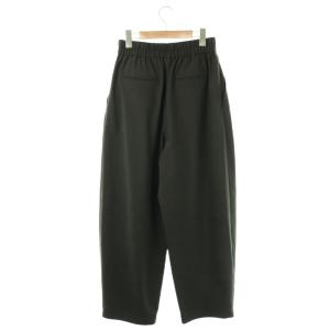 BABYLONE 25AW T/Wストレッチトロタックパンツ テーパード 38 ダークグレー /HK OS
