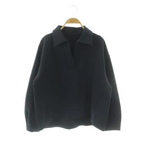 25SS ストレッチダンボールスキッパープルオーバー スウェット 長袖 M ネイビー /DO OS