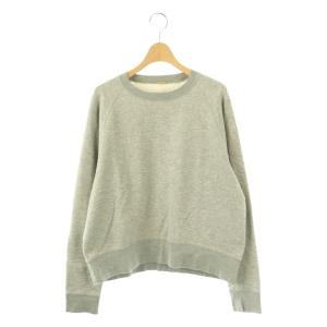 SEA ISLAND cotton スウェット プルオーバー 長袖 F グレー /HK OS SH