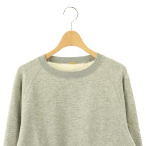 MUSE de Deuxieme Classe SEA ISLAND cotton スウェット プルオーバー 長袖 F グレー /HK OS SH
