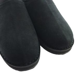SUICOKE RON-SD-CMwp-MID ムートンシューズ スリッポン US6 24cm 黒 ブラック OG-443CMwp-MID
