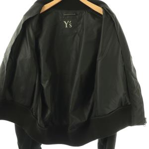 Y's 22AW Wool nylon different fabric docking bomber