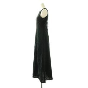 TODAYFUL Backopen Tie Dress ワンピース ロング ノースリーブ 36 ブラック /DO OS SH