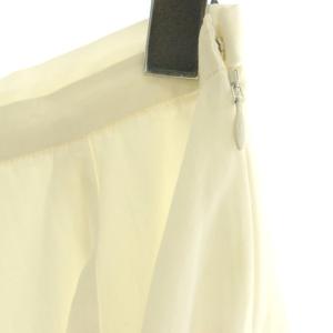 MADISONBLUE TIERED SK WASHED OUT スカート ティアード フレア S 白 /CX OS