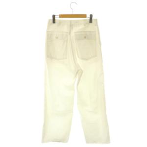 MADISONBLUE 24SS FATIGUE PANTS L.oz BS パンツ ベイカーパンツ カットオフ 01 ホワイト