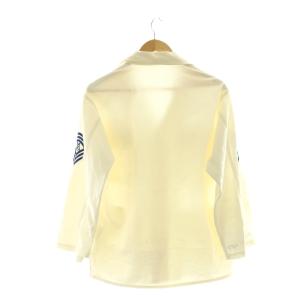 MADISONBLUE MILITARY JACKET LBS ジャケット XS オフホワイト ネイビー /DO OS