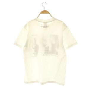 MADISONBLUE DEAR BLUE PHOTO TEE Tシャツ カットソー 半袖 M ホワイト /DF OS