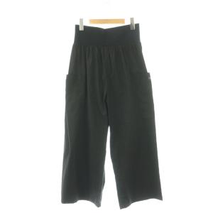 UBL1 PANTALON パンツ ワイドパンツ イージー 40 ブラック /DF OS