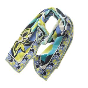 スカーフ 総柄 マルチカラー /YO13