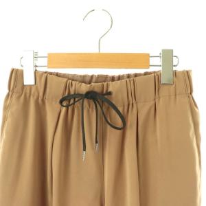 BALLSEY 2-wayストレッチ イージーセミワイドパンツ 36 キャメル /DF OS