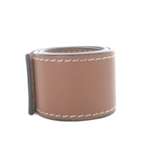 LOEWE レザー アナグラム ブレスレット ロゴ 茶色 ブラウン /SR OH