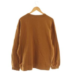 DRIES VAN NOTEN コットンオーバーサイズスウェットプルオーバー M キャメル