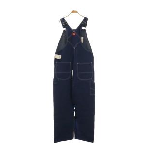 Dickies INDIGO BIB OVER ALL オーバーオール サロペット デニム 36×30 インディゴ /DF