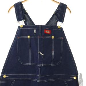 Dickies INDIGO BIB OVER ALL オーバーオール サロペット デニム 36×30 インディゴ /DF